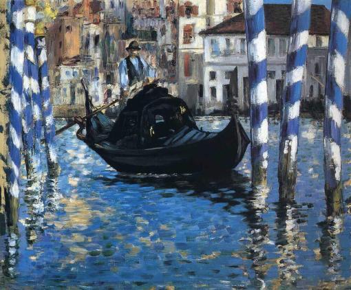 El gran canal de Venecia de Édouard Manet