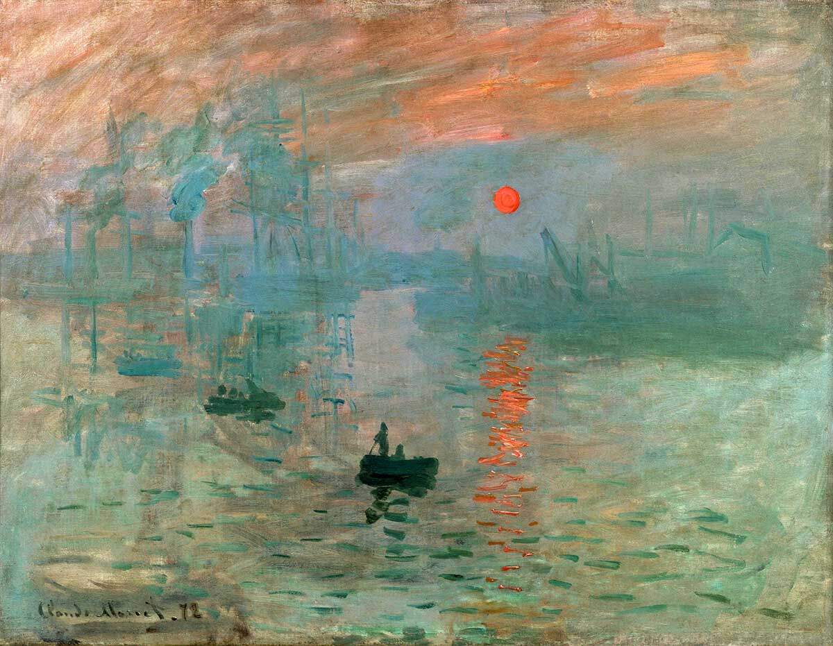 impresión sol naciente - Claude Monet