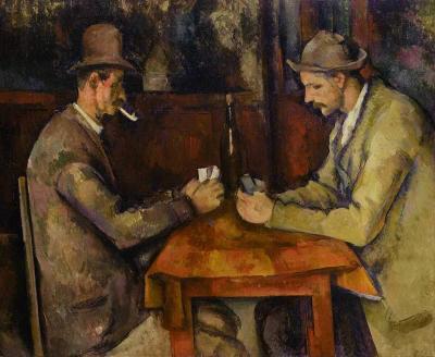 Jugadores de cartas - 5ª versión - Paul Cézanne