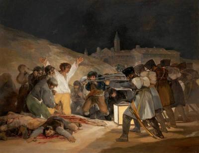 Los fusilamientos del 3 de mayo - Goya
