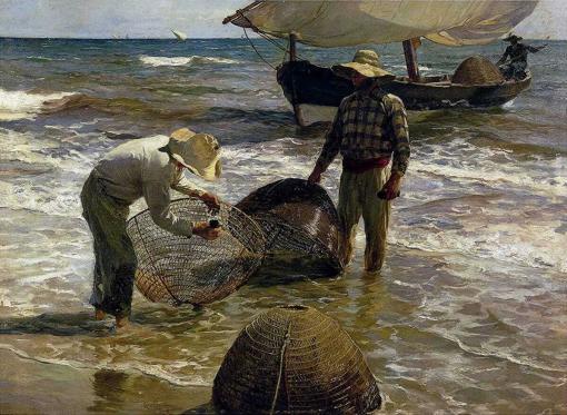 Pescadores valencianos - Joaquín Sorolla