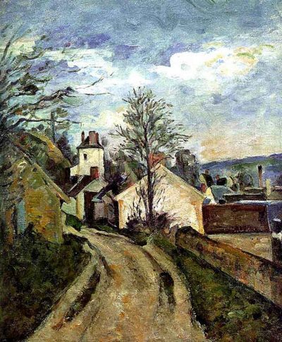 La casa del doctor gachet en Auvers - Paul Cézanne