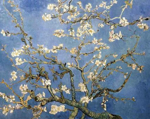 Ramas de almendro en flor de Vincent Van Gogh