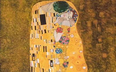 El beso de Gustav Klimt