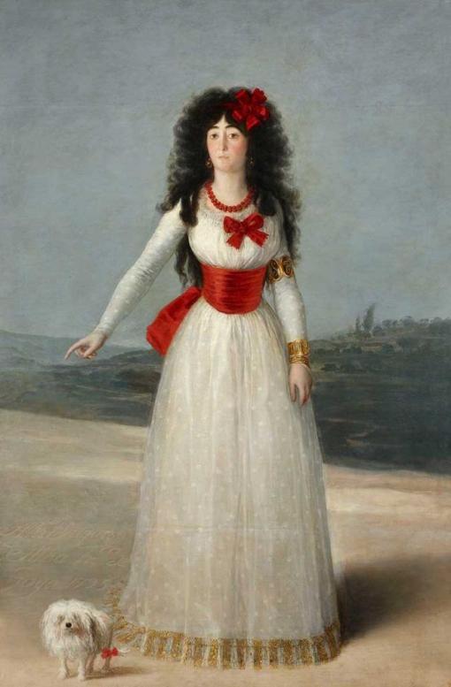 Retrato de la duquesa de Alba de Goya