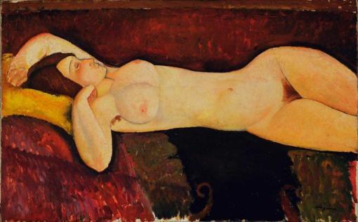 Desnudo recostado de Amedeo Modigliani