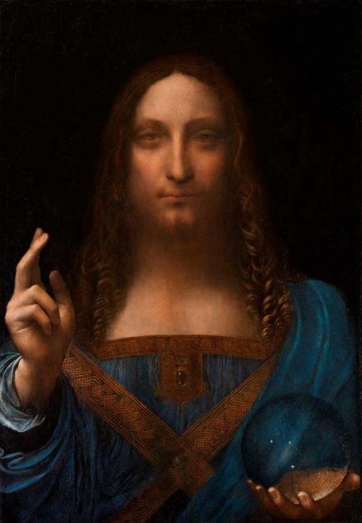 El Salvador del Mundo de Leonardo da Vinci