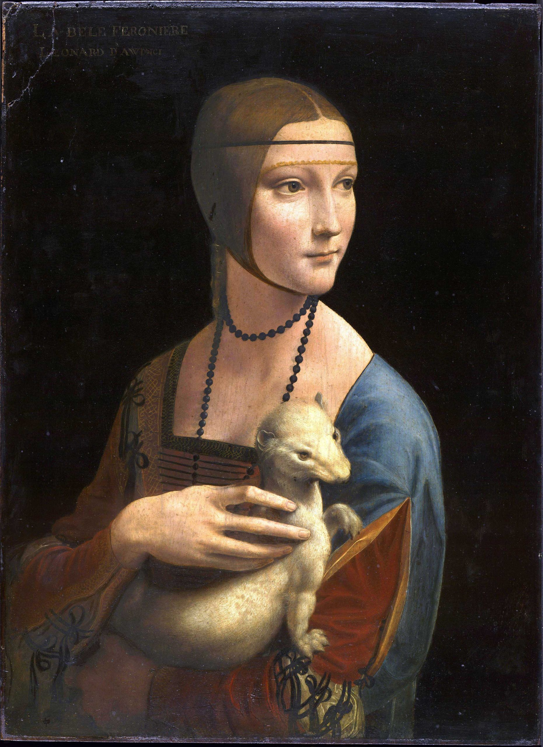 La dama del armiño de Leonardo da Vinci