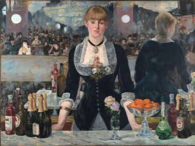 Un bar en el Folies Bergère de Edouard Manet