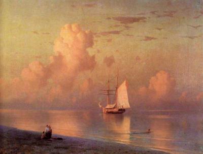 La puesta de sol de Iván Aivazovsky