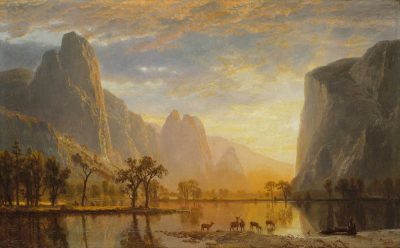 Valle de Yosemite de Albert Bierstadt