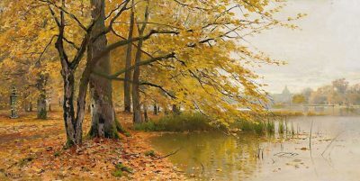 Día de otoño en Postdam de Walter Moras