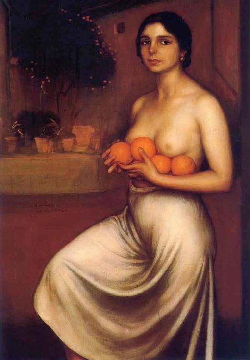 Naranjas y limones de Julio Romero de Torres