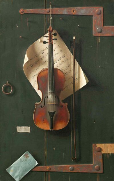 El viejo violín de William Michael Harnett