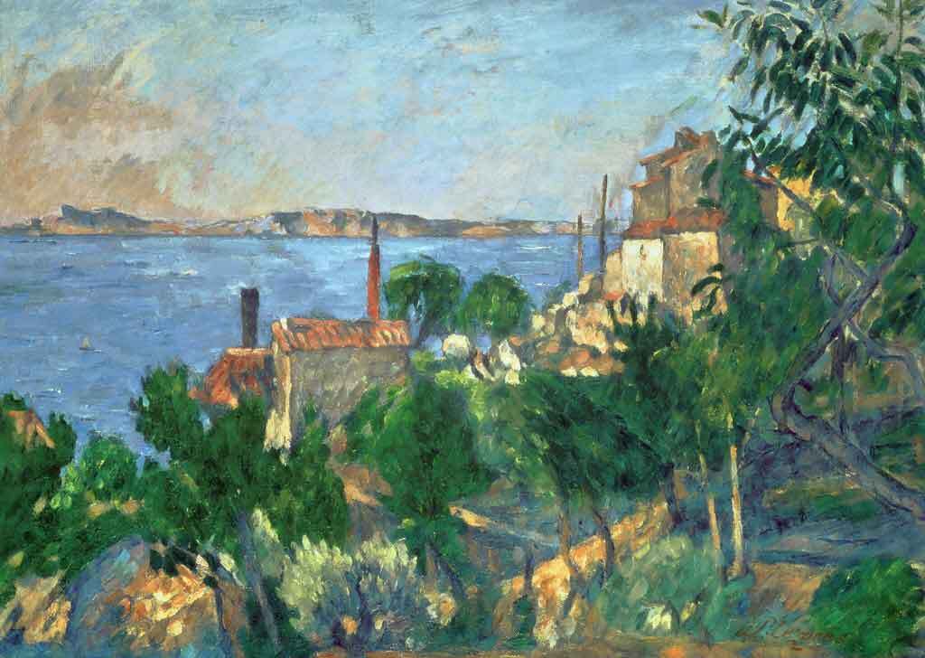 "La mar en L'Estaque", de Cézanne
