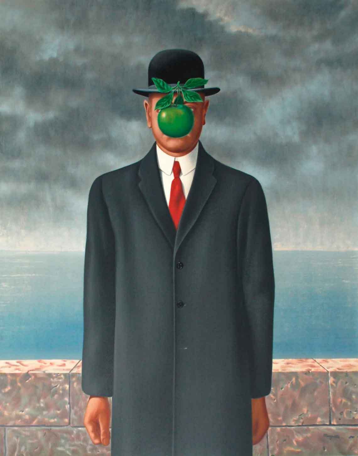 El hijo del hombre, de René Magritte