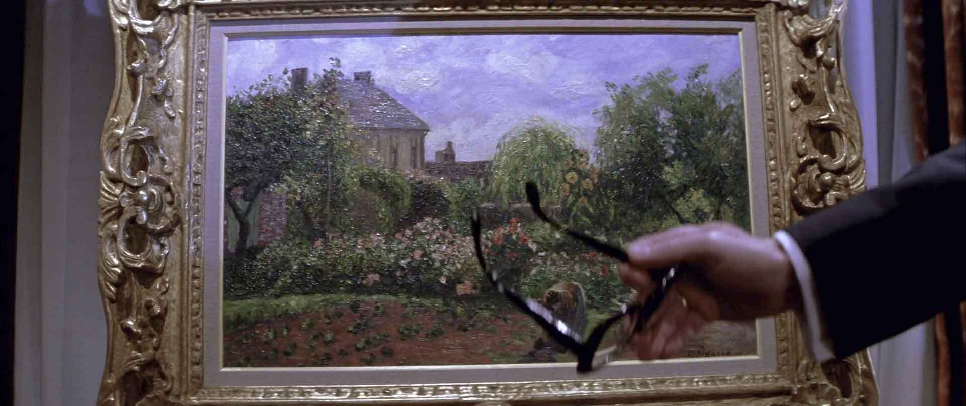 El secreto de Thomas Crown y sus cuadros famosos. El jardín del artista en Eragny, de Pissarro