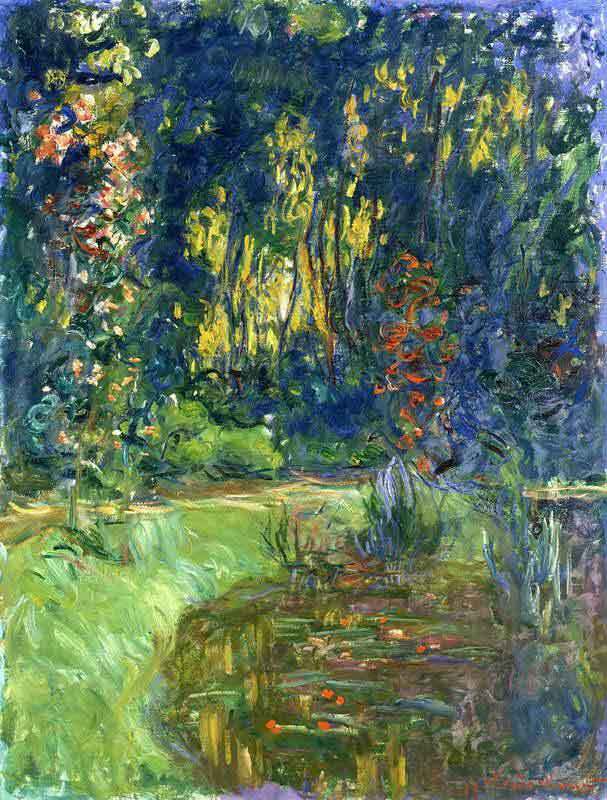 Rincón del estanque en Giverny, de Monet