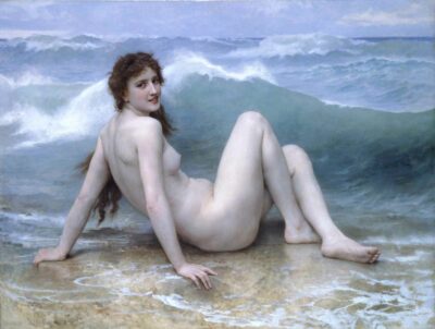 La ola, de Willam-Adolphe Bouguereau