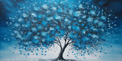 El árbol azul, por Copiamuseo