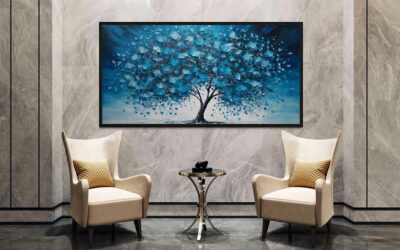El árbol azul por Copiamuseo, en decoración