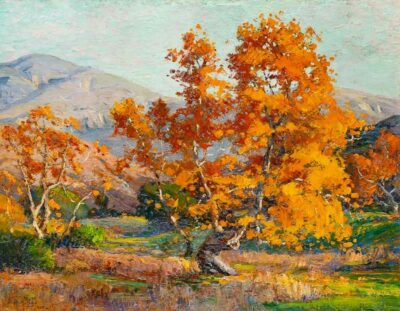 "Otoño en el cañón de Santa Ana", de Anna Althea Hills