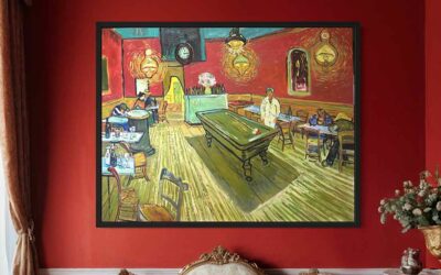 Reproducción de «El café de Noche» Van Gogh