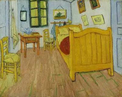 El dormitorio en Arlés - Vincent Van Gogh