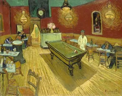 El café de noche de Van Gogh