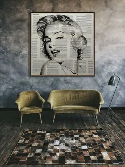 Marilyn Monroe de Copiamuseo, decoración