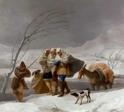 La nevada o El invierno de Goya