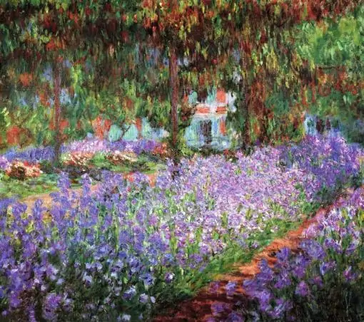 El jardín del artista en Giverny de Claude Monet