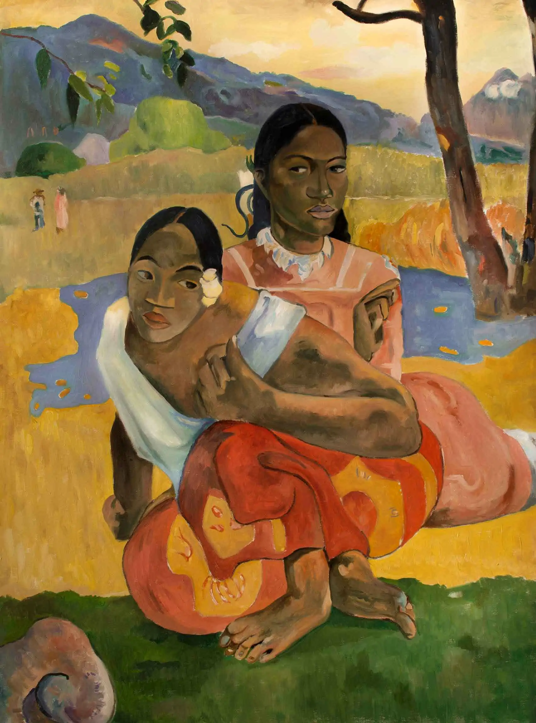 Reproducción de un cuadro de Gauguin, ¿Cuándo te casas?