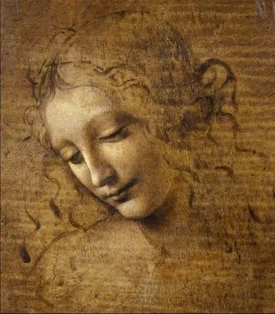 La despeinada (scapigliata), de Leonardo da vinci