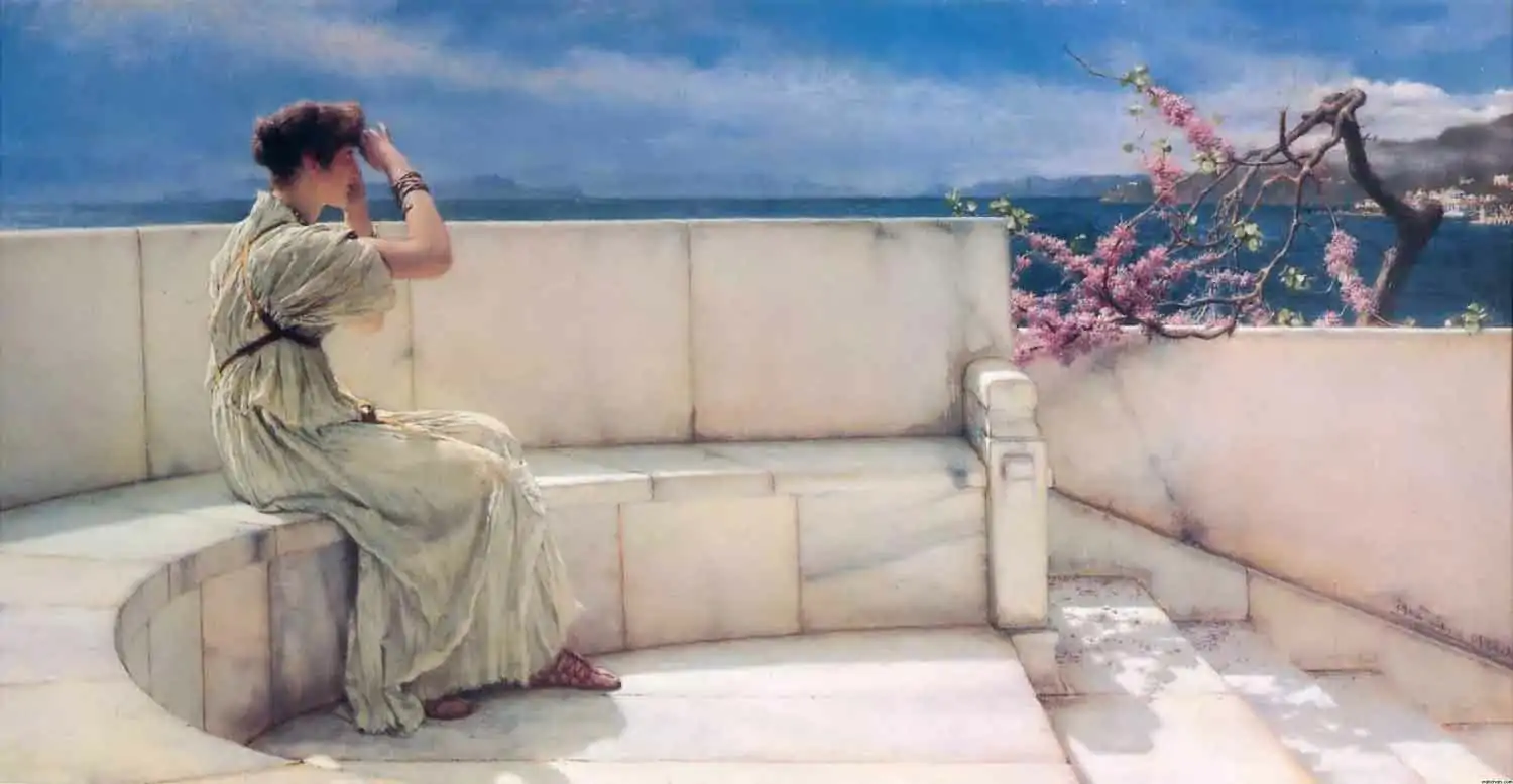 Expectativas, de Sir Lawrence Alma Tadema