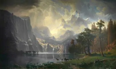 Entre Sierra Nevada, de Albert Bierstadt